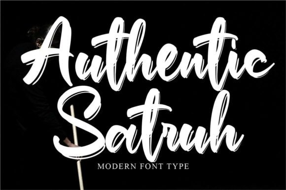 Authentic Satruh Font for Editorial Design