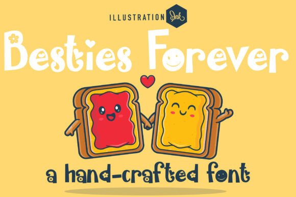 Besties Forever Font Review for Social Media Campaigns