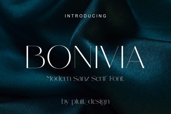 Bonovia Font: Elegant Serif for Luxury Branding