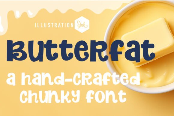 Butterfat Font: Whimsical Sans Serif for Web Design