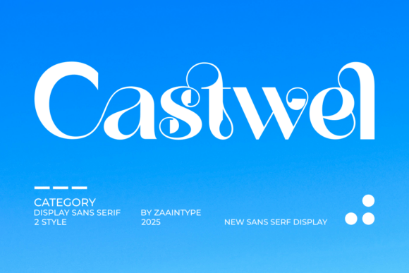 Castwel Font for Editorial Design and Publishing