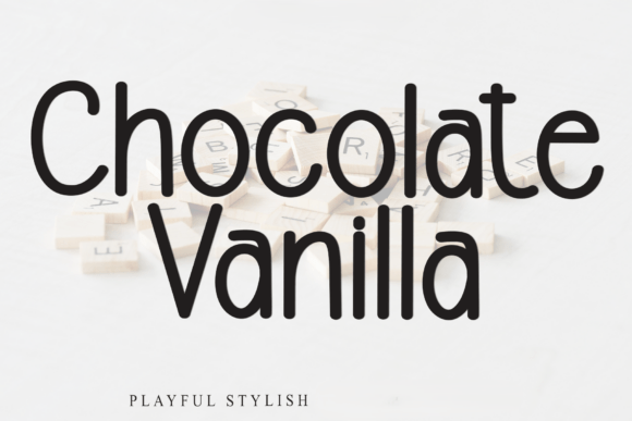 Chocolate Vanilla Font: Sweet Serif Style Guide