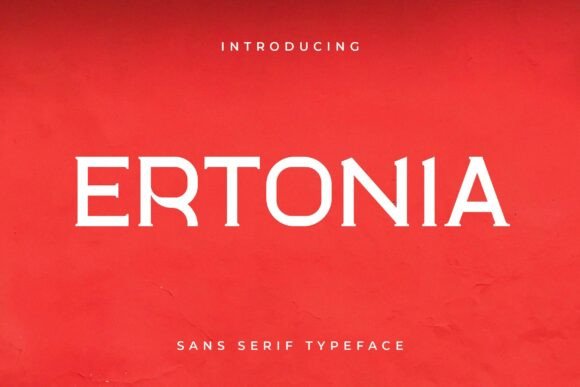 Ertonia Font: A Designer’s Take on Modern Branding