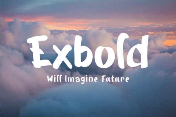 Exbold Font Review: Handwritten Style for Editorial Layouts