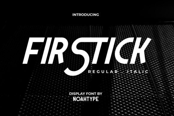 Firstick Font Review for Modern Maker Projects