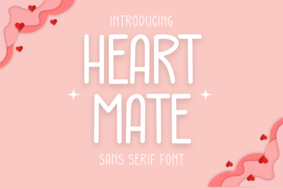 Heart Mate Font: A Handwritten Sans Serif for Editorial Design