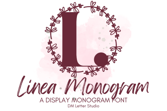 Linea Monogram Font Review for Makers