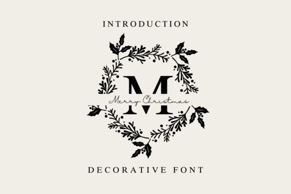 Merry Wreath Font: Elevating Small Business Branding