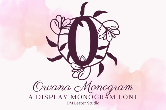 Orvara Monogram Font for Polished Small Business Branding