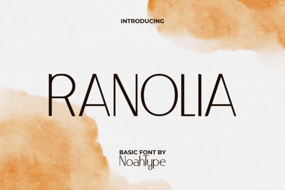Ranolia Font: Modern Sans Serif for Digital Campaigns