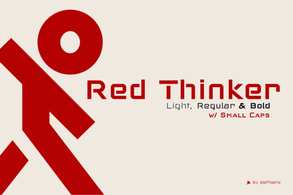 Red Thinker Font: Bold Display Typography for Digital Campaigns