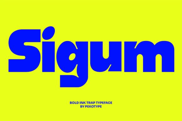 Sigum Font Review: Bold Display Typography for Editorial Layouts