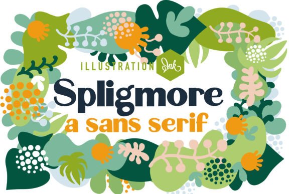 Spligmore Font: Chunky Hand-Crafted Type for Digital Ads