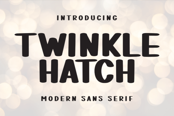 Twinkle Hatch Font for Friendly Small Business Branding