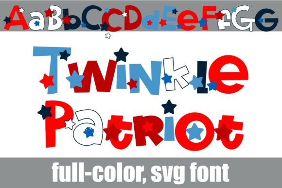 Twinkle Patriot Font for Playful American Web Design
