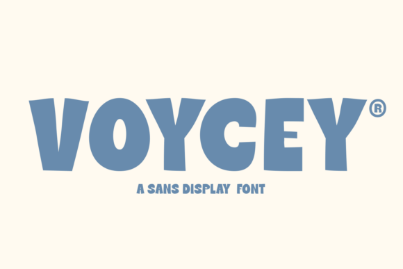 Voycey Typeface: Bold Retro Fonts for Digital Marketing