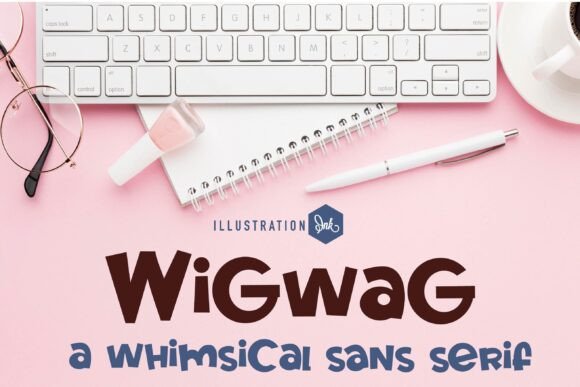Wigwag Font Review for Handmade Labels and Invitations