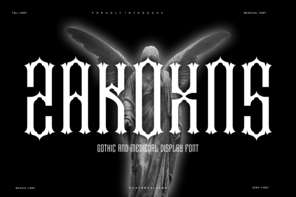 Zakoxns Font: Elevating Small Business Brand Identity